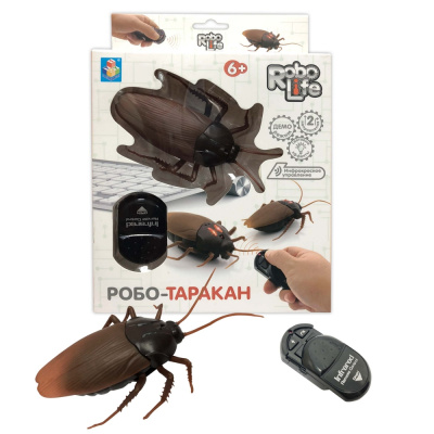 Радиоуправляемая игрушка Робо-таракан на ИК-управлении 1Toy Т10902
